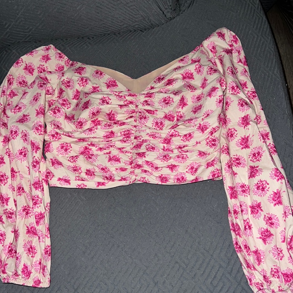 Zara Floral Top